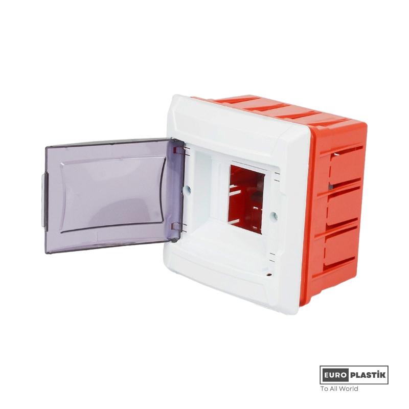 Star 2 Gang Flush Mounted Fuse Box